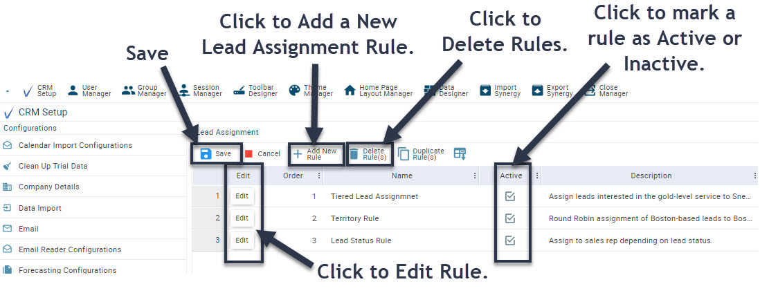 trigger lead assignment rules from flow